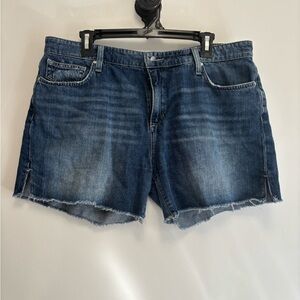Joe's Jeans Dark Blue Denim Shorts